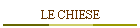 LE CHIESE
